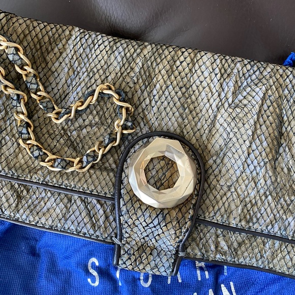 Brand New Leather Clutch - Picture 3 of 4